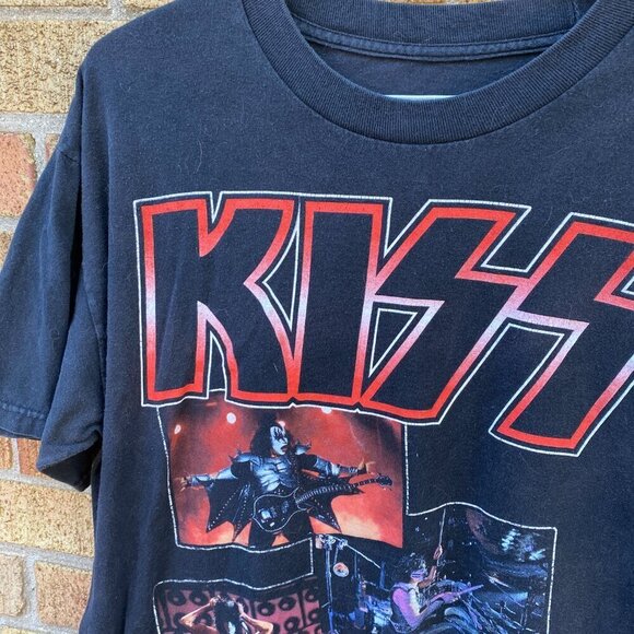 RARE 2009 Kiss Concert Band T Shirt 'If its too loud youre too old' Large - Picture 4 of 5